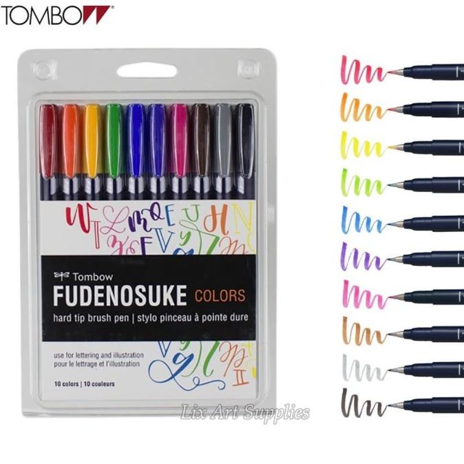 

(BISA COD) Tombow Fudenosuke Color Brush Pen Set 10 GRATIS ONGKIR Kode 178