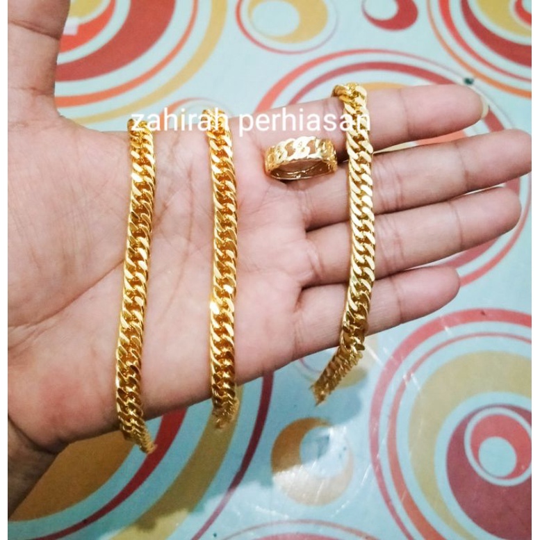 GELANG TANGAN WANITA RANTAI COIN FREE CINCIN COIN ANTI LUNTUR