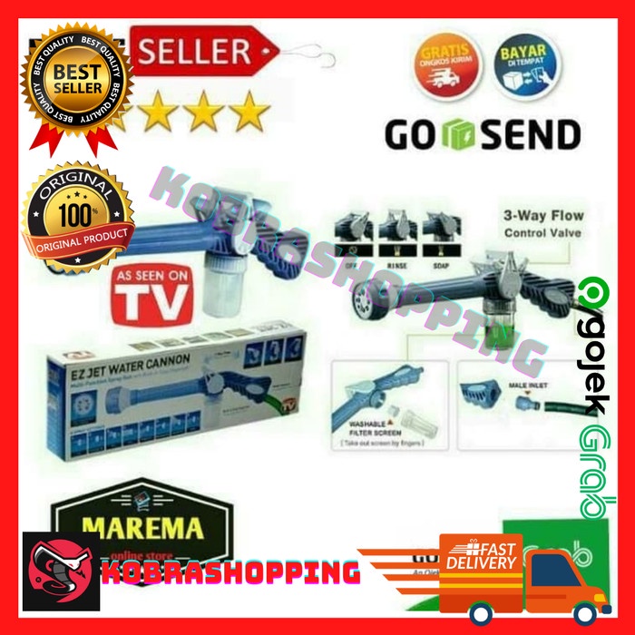 SIAP KIRIM Canon Water Jet Kepala Semprotan Untuk Cuci Mobil  Motor Dll  Ready TERBATAS