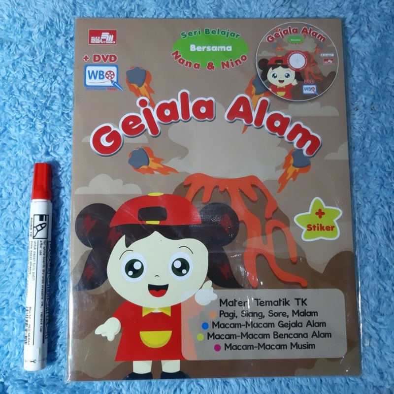 Buku Tematik Gejala Alam Seri belajar bersama Nana & Nino Gejala Alam
