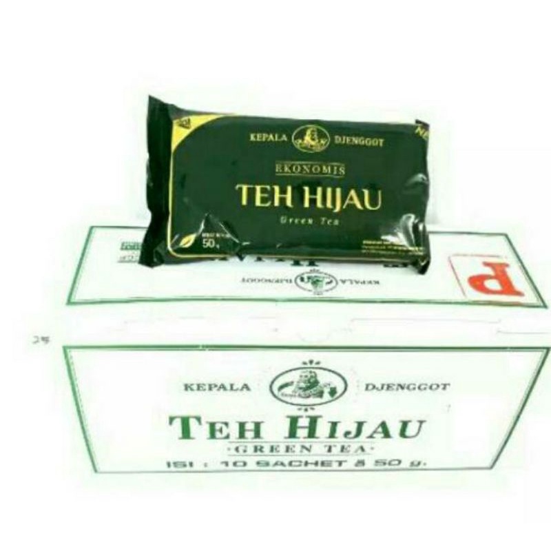 Kepala Djenggot Teh Hijau 10x50gr