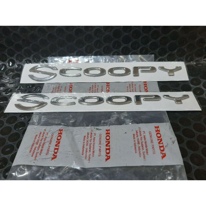 Emblem logo scoopy new esp ring 12