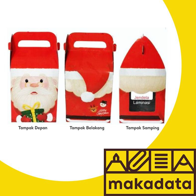 

BOX NATAL / DUS TOPLES / KARDUS HAMPERS NATAL TB SANTA MURAH