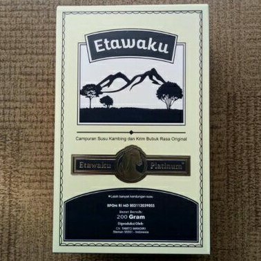 

Etawaku Platinum Susu Kambing & Krimer Bubuk 200 gram