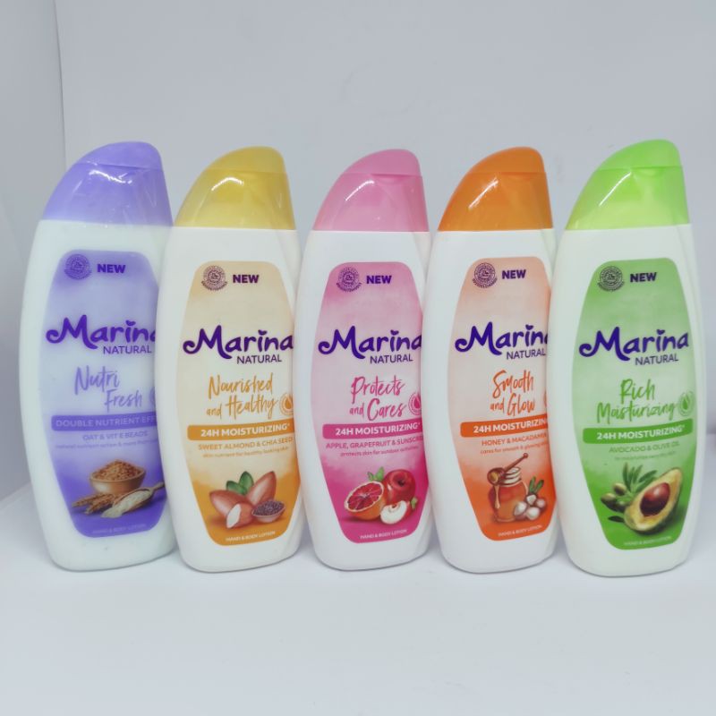 Marina Hand Body Lotion Natural 190 ml