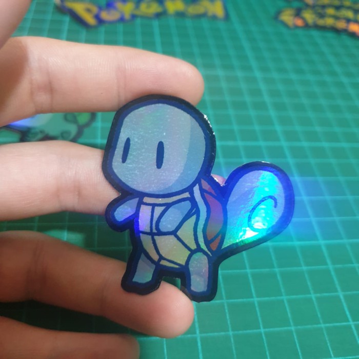 

Sticker Hologram Anime - PSH527 - Pokemon - Squirtel