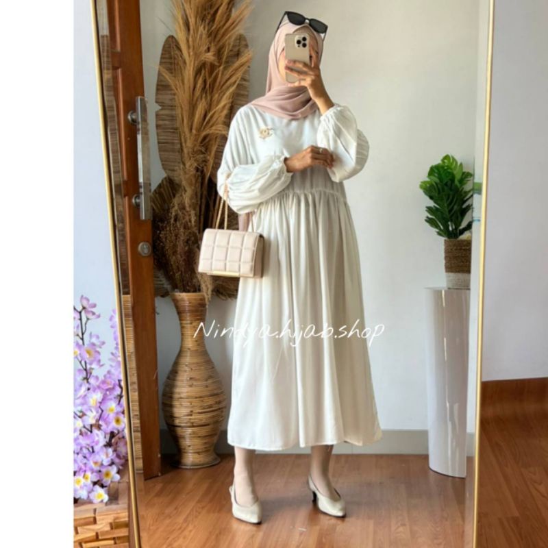 Kayla midi dress murah