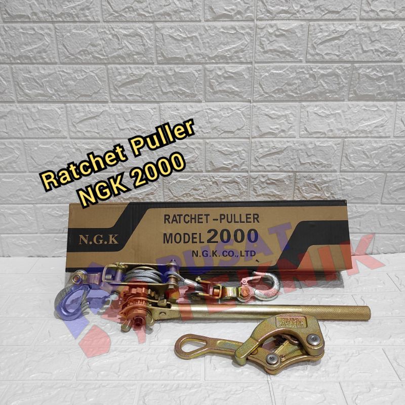 Jual RATCHET PULLER NGK 2 TON TREKTANG NGK RACTHET PULLER NGK 2000