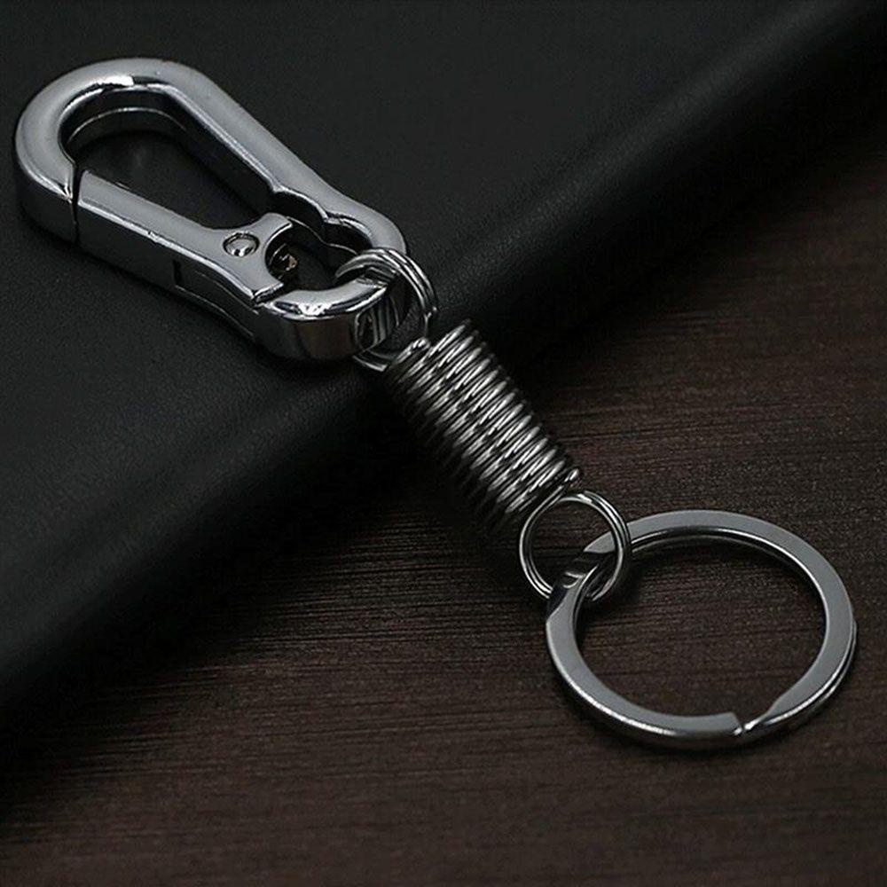 Needway Carabiner Gantungan Kunci Anti Hilang Tahan Lama Ditarik Stainless Steel Camping Hiking Labu Gesper