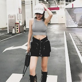 Crop TengTop Agnes | Pakaian Dalam | TengTop | Baju Tidur | Dalaman Wanita-2