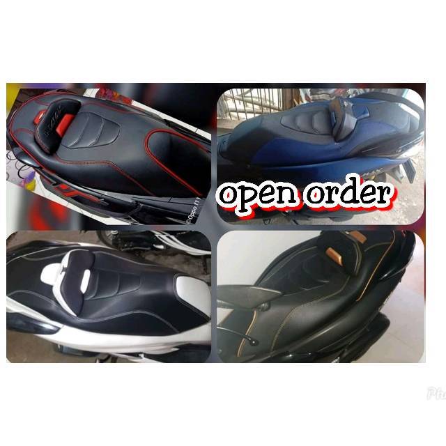 Costum kulit jok Nmax2020 model eropa full mbtech