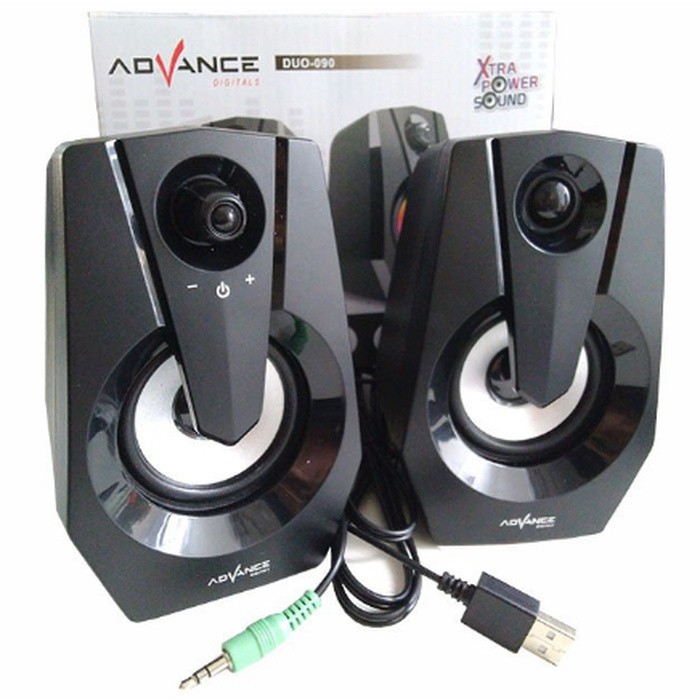 Speaker aktif Advance Duo-090 - Speaker Laptop Led ADVANCE DUO 090