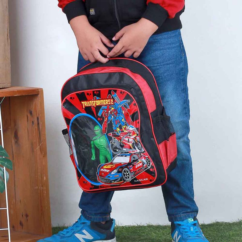 Murah Tas Anak Sekolah Pria Wanita Backpack Ransel Karakter Hero Paud Tk Sd