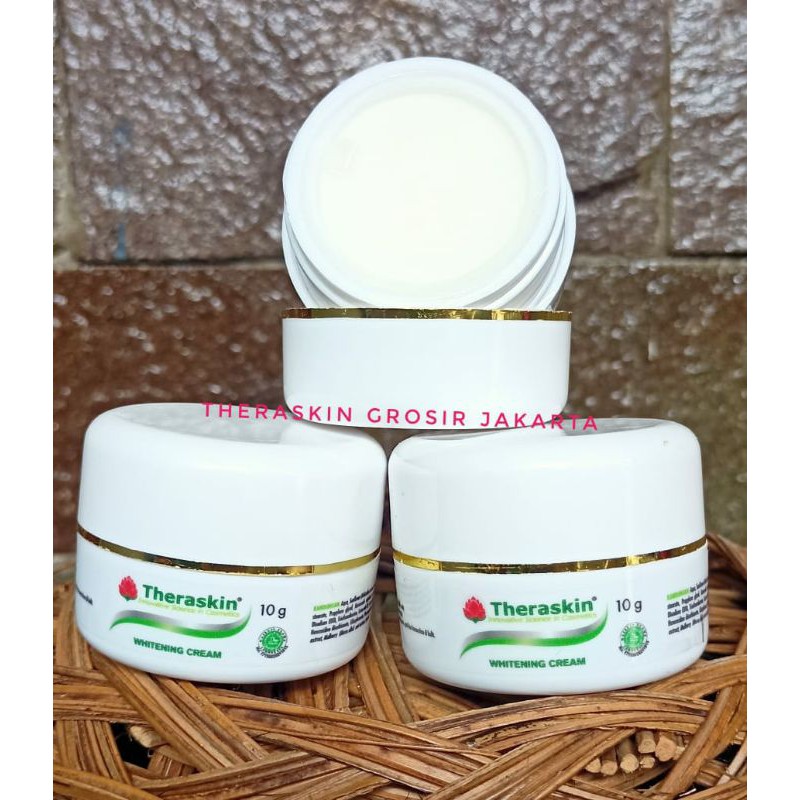 Theraskin Whitening Cream | Cream pemutih BPOM AMAN BUMIL -BUSUI