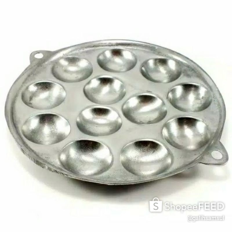 Cetakan Takoyaki Cetakan Telur Lubang 12