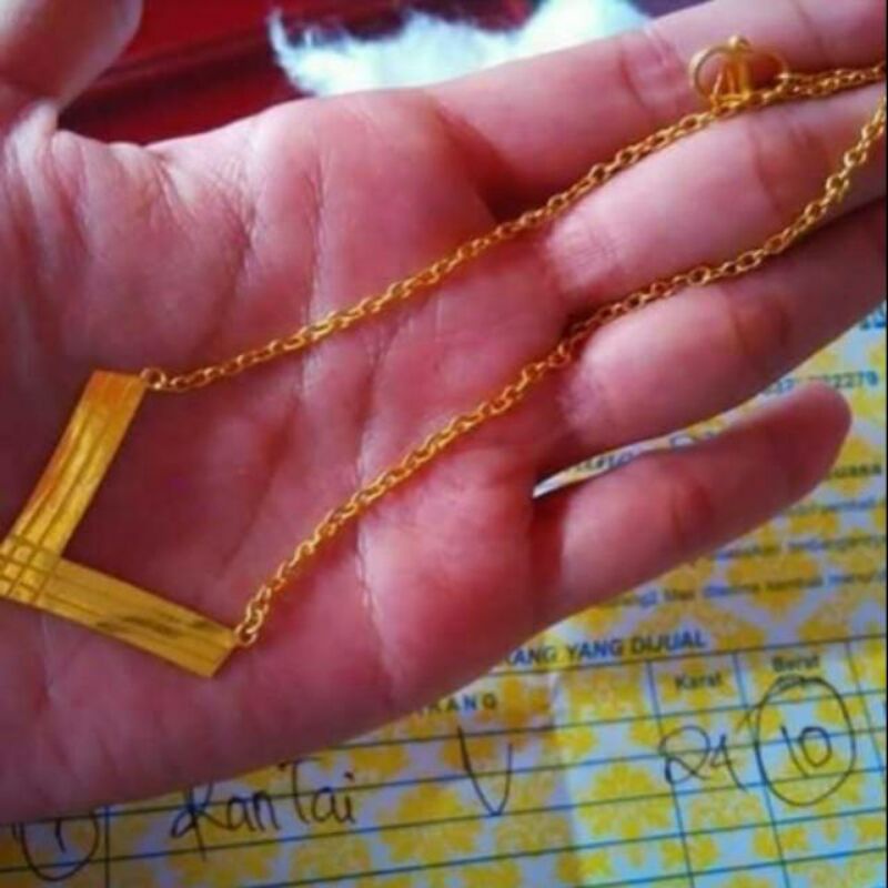kalung emas 10gr 24 karat
