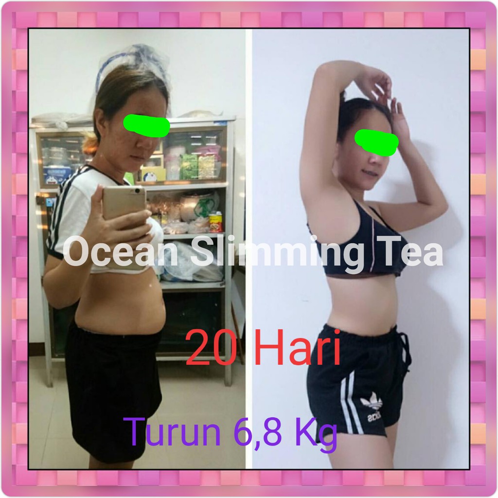 Teh Detox Diet Pelangsing Penurun Berat Badan Slimming Herbal Tea Peluntur Lemak Ampuh Alami Obat Jamu Diet Detox Tea