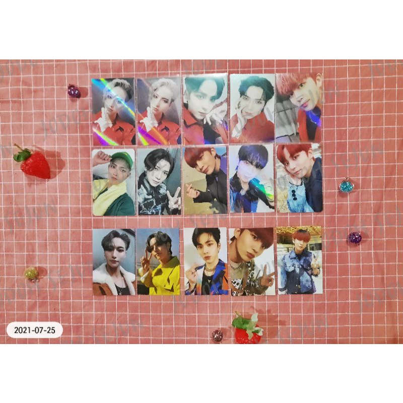 [SALE] ATEEZ PHOTOCARD - ZERO: FEVER PT. 1, FEVER PT. 2 YGLOBAL MMT JOB MMT MAKESTAR SEONGHWA (HONGJ