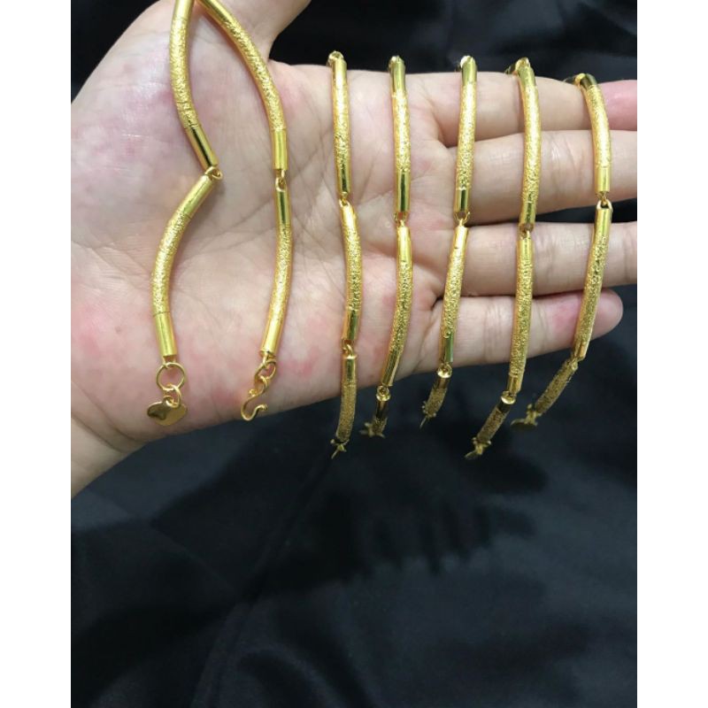 Bisa cod:Gelang replika mas kualitas Golden,