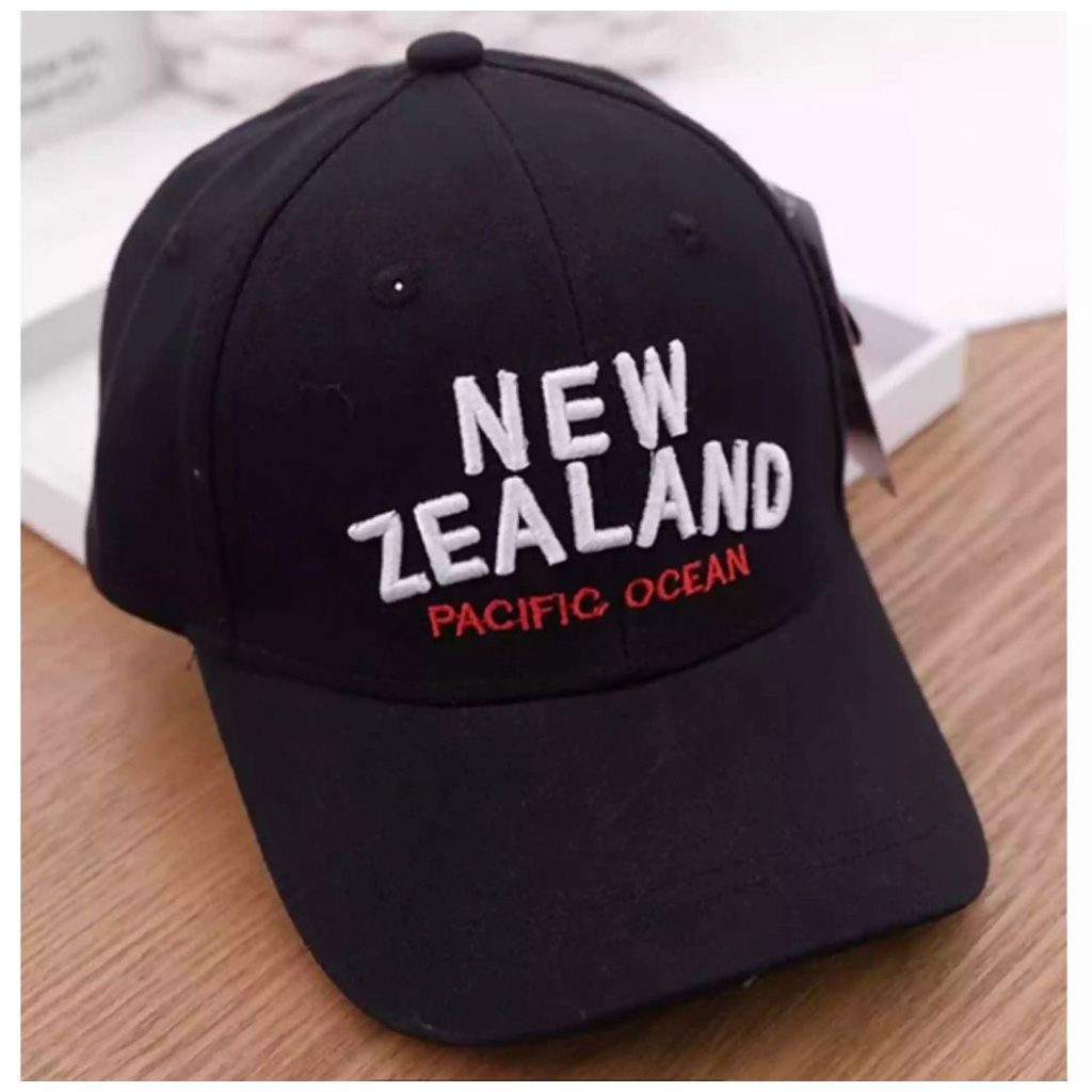Promosi Topi Pria Trend Topi Pria Wanita Bordir NEW ZEALAND Terbaru