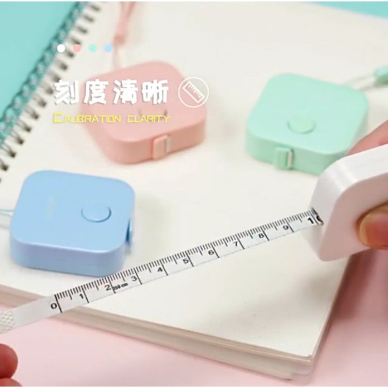 METERAN MINI KOTAK CUTE RULER METERAN POCKET