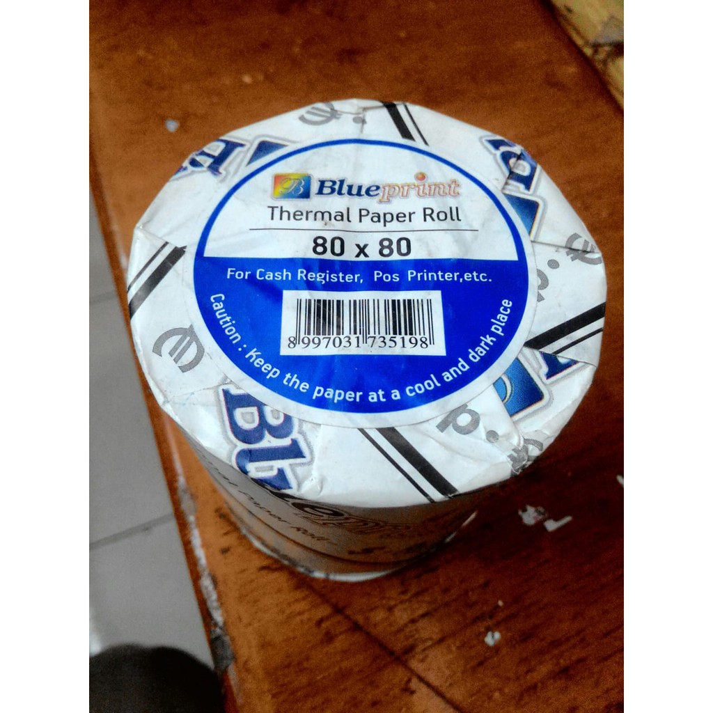 Blueprint Thermal Paper Roll 80x80