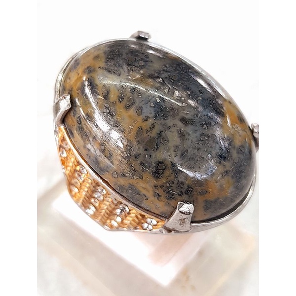 Batu Akik Jasper/Badar Perak Asli Harga Murah