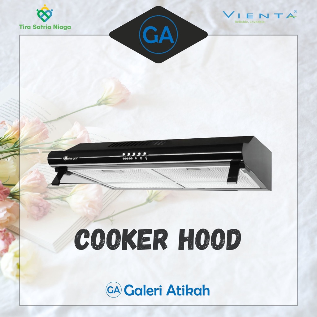 VIENTA COOKER HOOD CRYSTAL SERIES