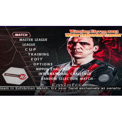 DVD Kaset Game PS2 Winning Eleven 2021 WE Winter Transfer
