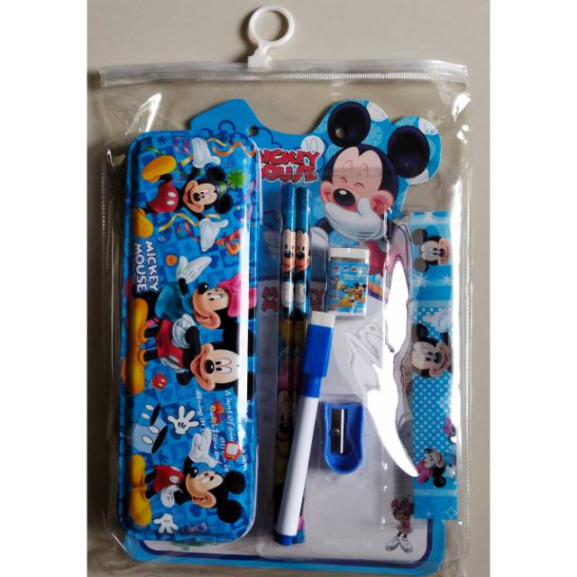 

Set Alat Tulis Mickey Mouse / souvenir ulang tahun