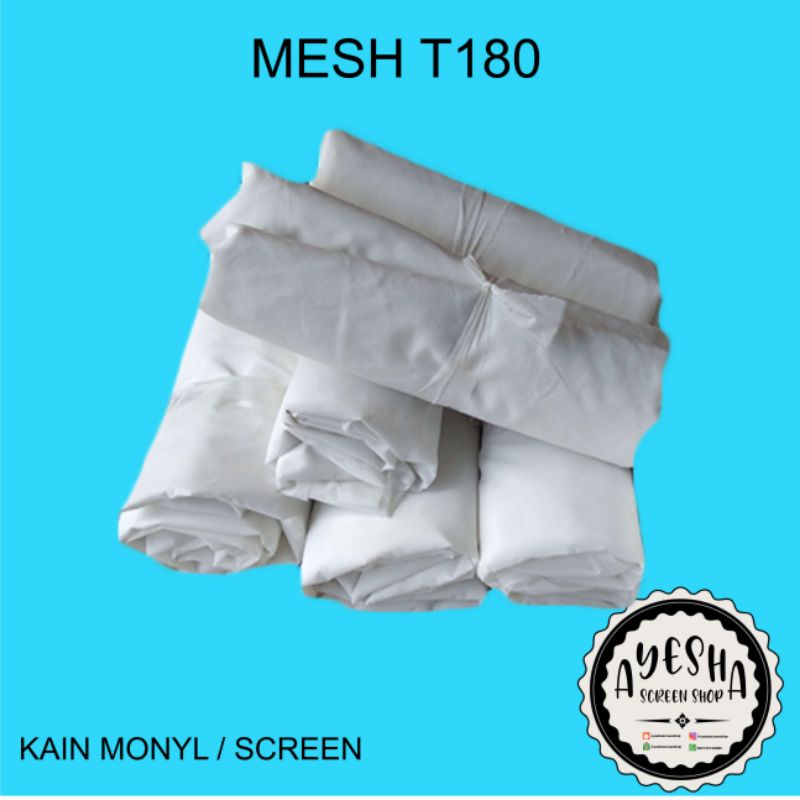kain monyl atau kain screen T180