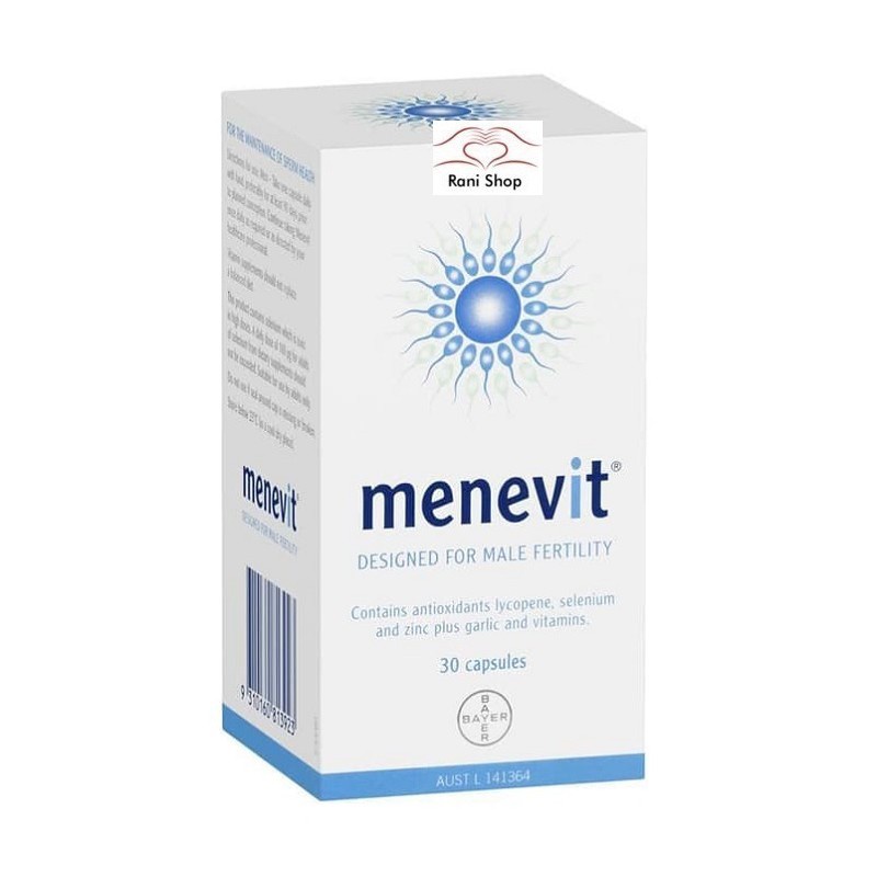 MENEVIT ASLI OBAT MENEVIT ORIGINAL - SUPLEMEN PENYUBUR SPERMA HERBAL / MENEVIT MALE FERTILITY 4.5 32