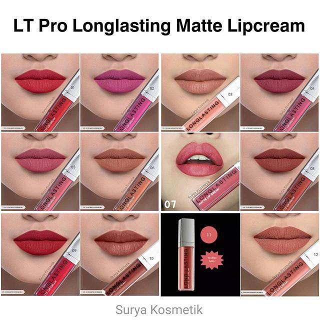 LT Pro Longlasting Matte Lipcream