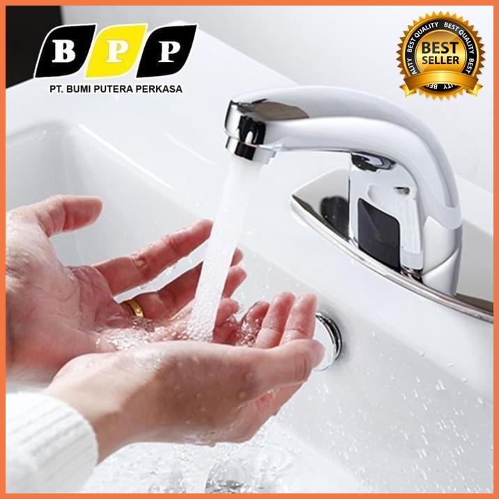 KRAN AIR WASTAFEL SENSOR OTOMATIS KERAN SINK FLUSSO KWT PROMO MURAH