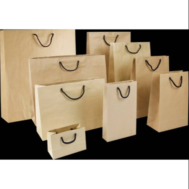 

Papper bag dari kertas kraft / samsons