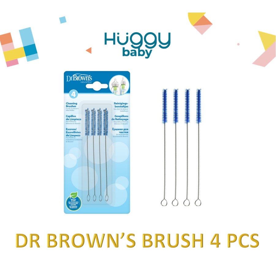 Dr.Brown's Cleaning Brush 4 Pack Sikat Botol