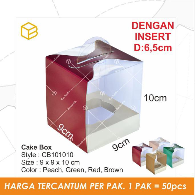 

Favorit] Cb101010 + Insert | Cake Box, Cupcake Box, Packaging, Clear Box - Cokelat Insert