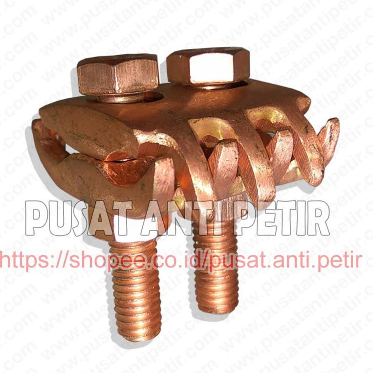Klem Kuku Macan / Klem Kabel Grounding Besar / Grounding Clamp (KODE 1523)