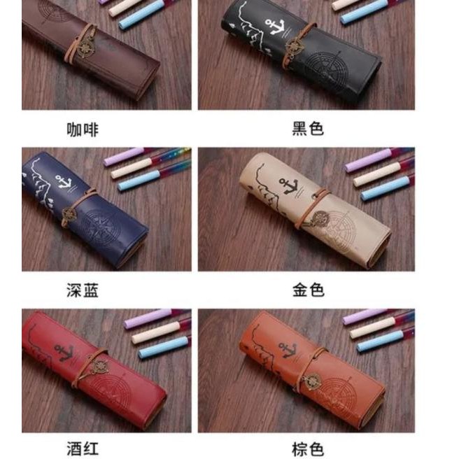 

✪ Tempat Pensil / Pencil Box Gulung Edisi Peta Map Lux ♩