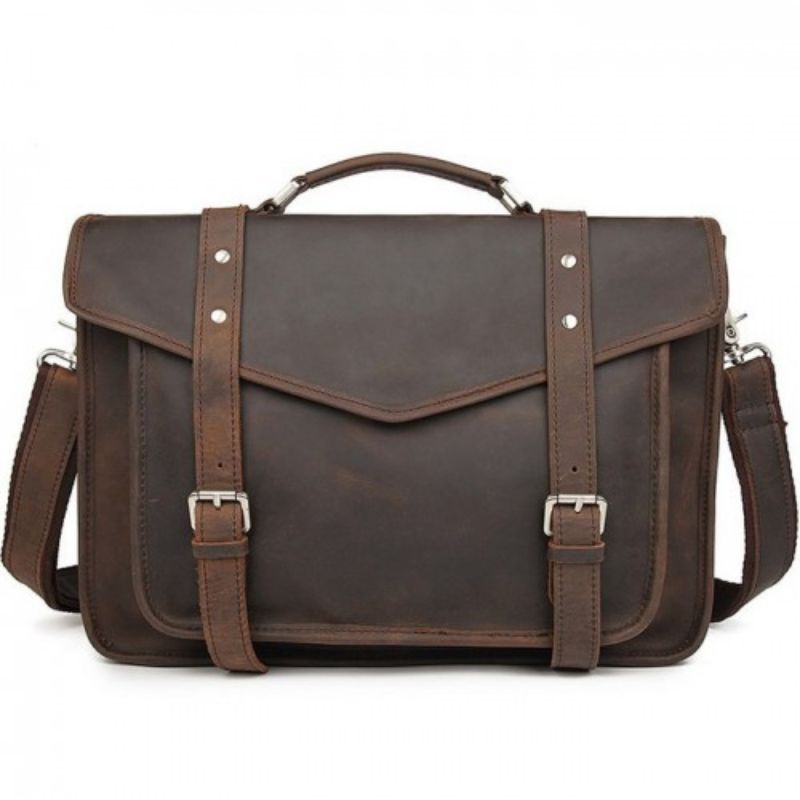 Tas Selempang Kerja Kulit Asli Pria HERO By Napoleon