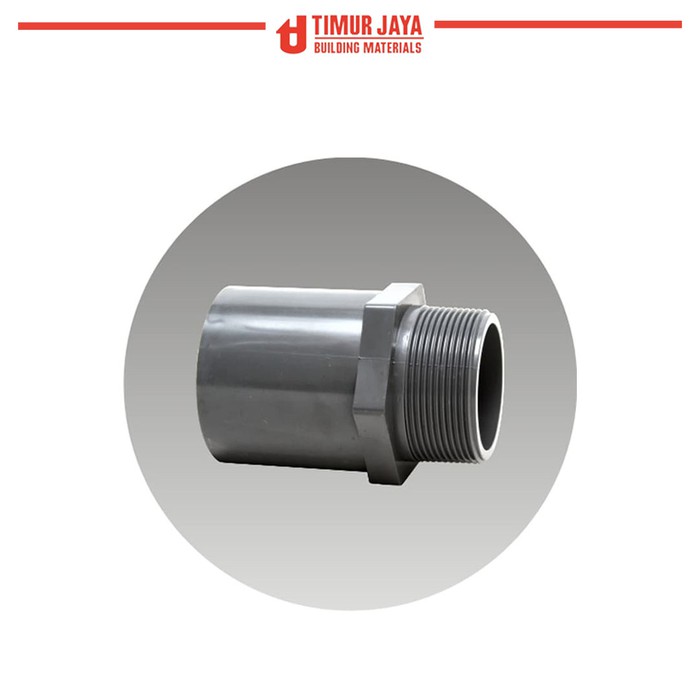 RUCIKA Socket Drat Luar SDL PVC 1" X 3/4" AW / Valve Socket
