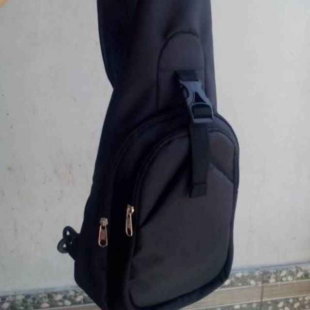 Realpict tas slempang punggung soulderbag USB