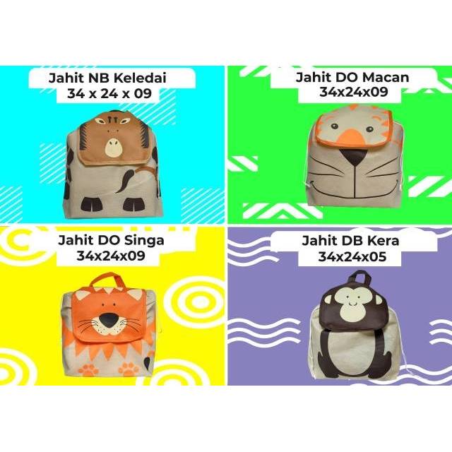 

Tas ransel spunbond animals uk (34×24×09)