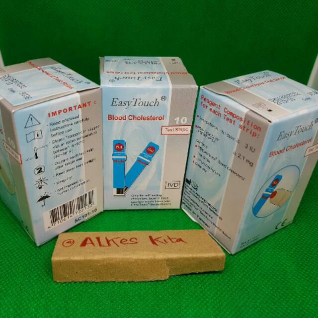 

Easy touch - test kolesterol darah isi 10 stripo