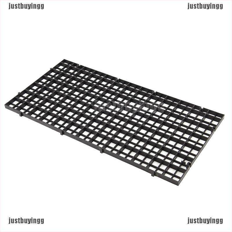 JB✪ 2 pcs grid divider tray egg crate louvre aquarium fish tank bottom isolate