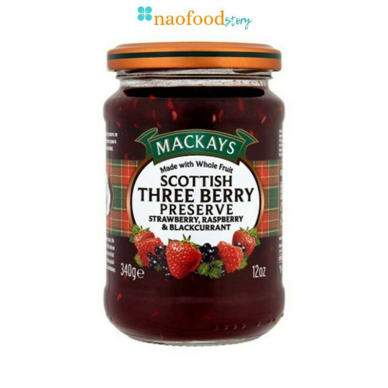 

Selai Mackays Jam Spread 340gr