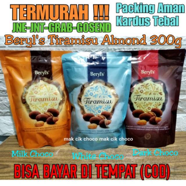 

HOT ITEM Beryl's Tiramisu Almond Kemasan 300g Berlabel halal-buatan malaysia