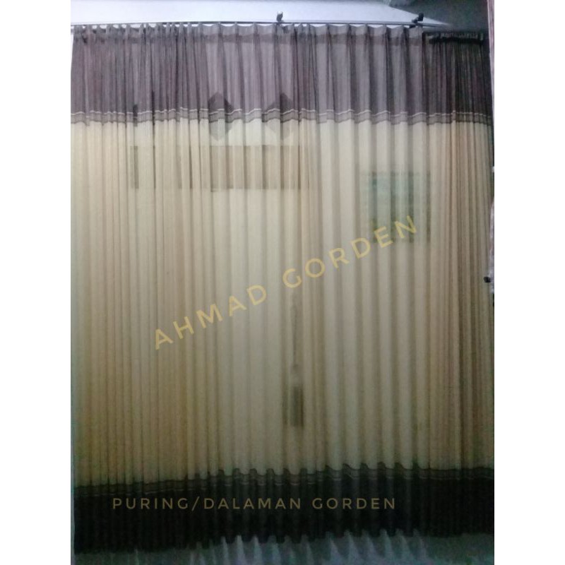Kusus Vitrase Gorden//Lapisan Gorden//Puring Gorden//Lapisan Dalam Gorden//Lapisan Puring Gorde