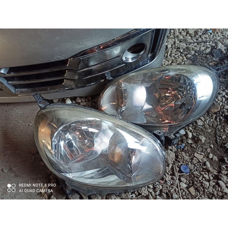 Headlamp lampu depan nissan march 2010 2011 2012 2013