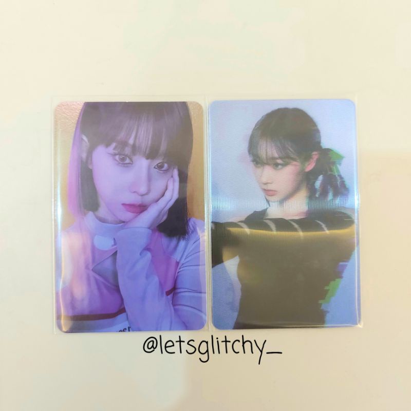 [Ready] Photocard Winter & Lenti Giselle aespa Savage